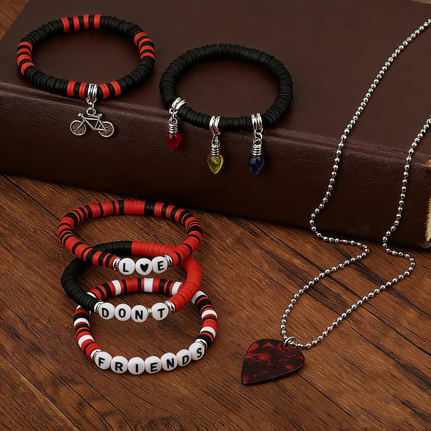 Versatile Friends Don't Lie Strange Alloy Necklaces