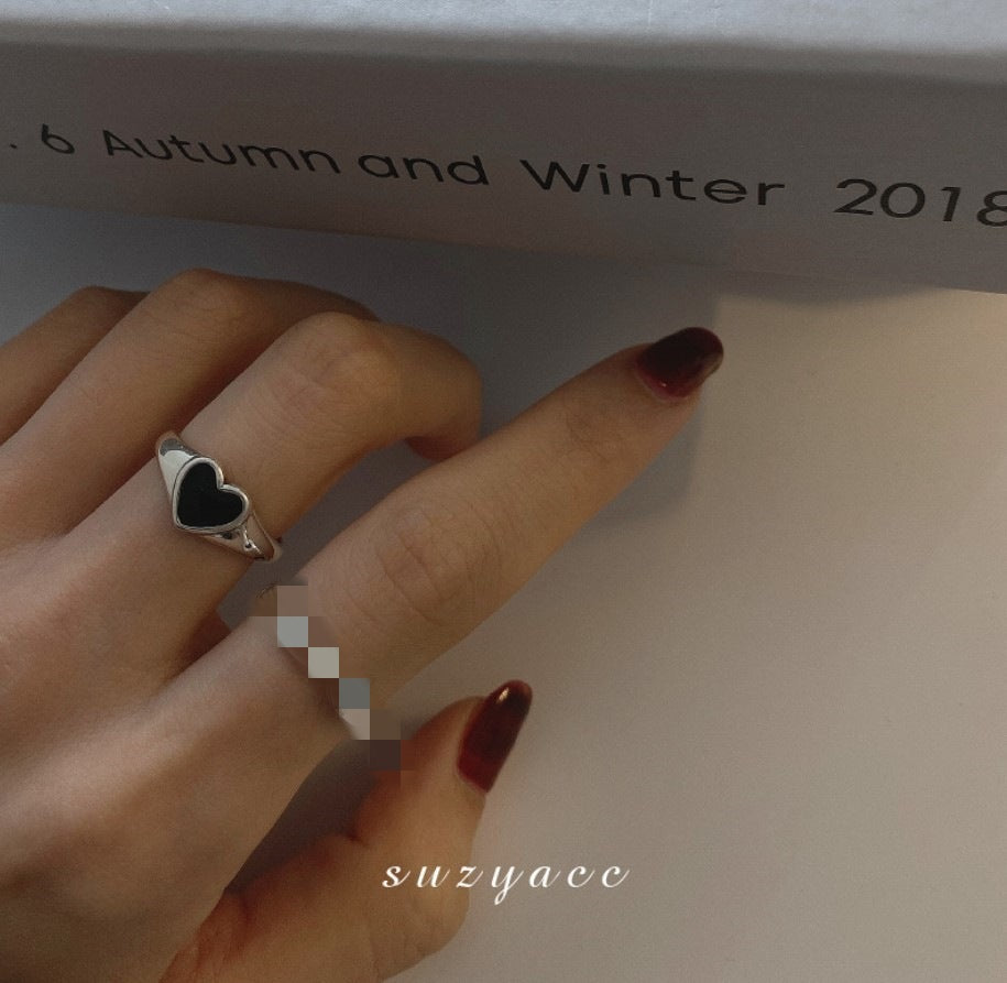 Ornament Vintage Female Cold Chain Simple Rings