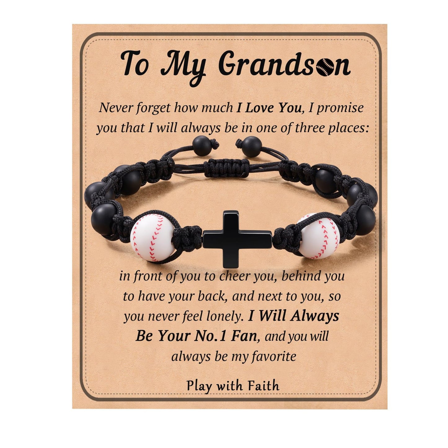 Sports Hand-woven Gift Volleyball Football Baseball Bracelets