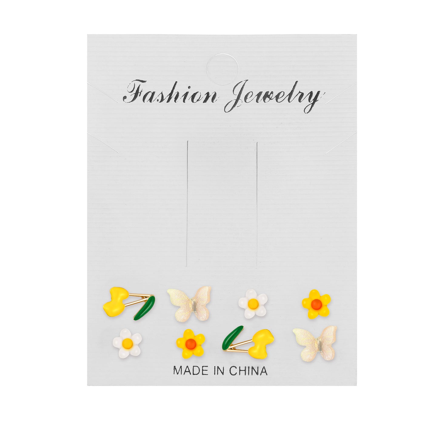 Sweet Fresh Niche Design Fruit Color Winter Stud Earrings