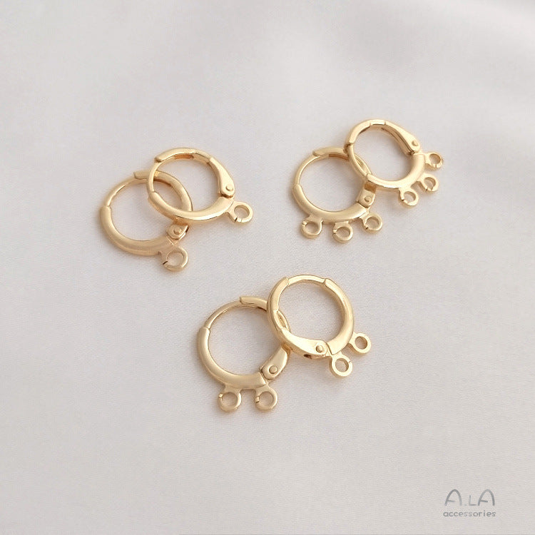 Protection Lifting Ear Round Clip European Rings