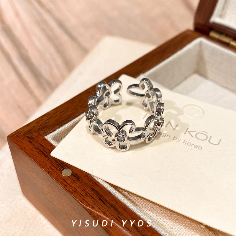 Women's Luxury Cold Style High Sense Girlfriends Index Finger Rings