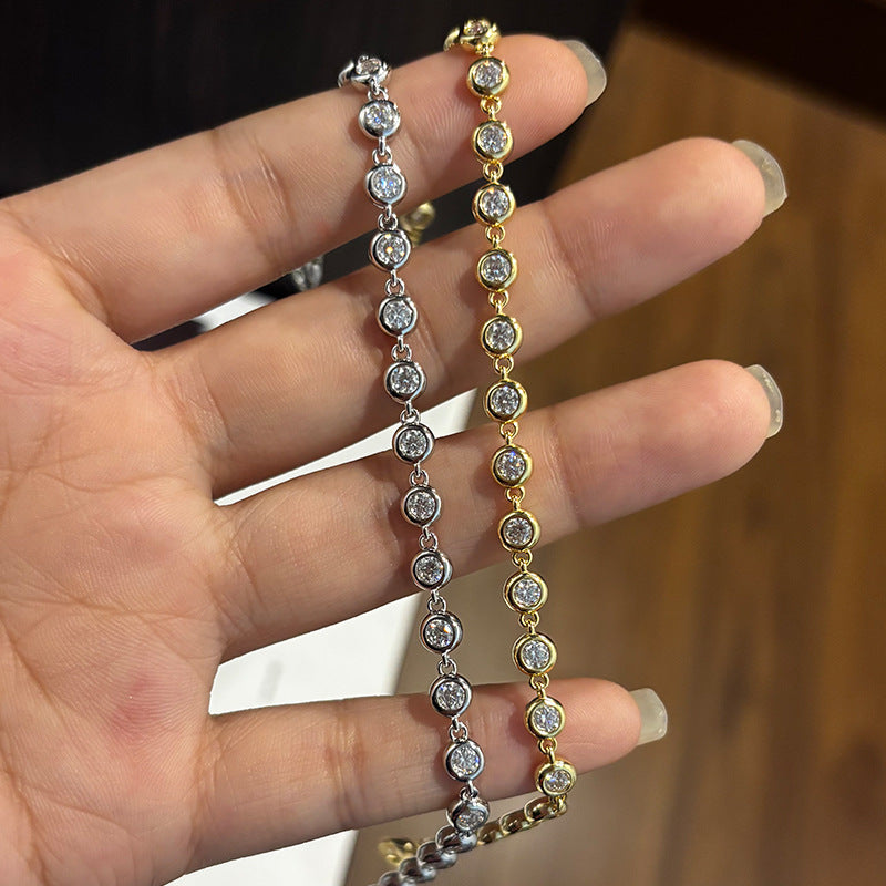 Female Simple Light Luxury Full Hipster Niche Design Bracelets