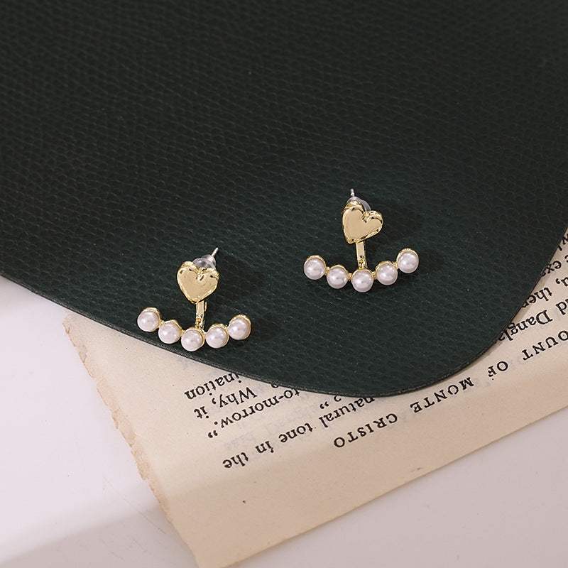 Women's Korean Pearl Simple Temperamental Ear Earrings