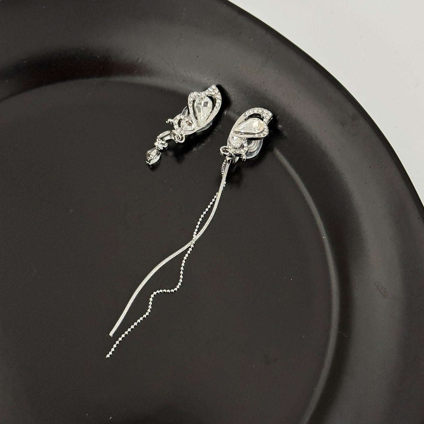 Women's Fairy Sweet Flower Earless Mosquito Coil Niche High-grade Ear Clip