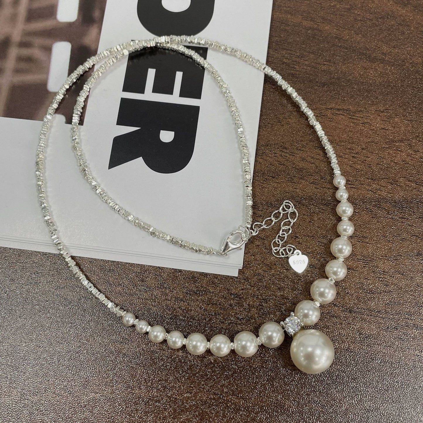 Of Sier Sterling Clavicle Chain Diana Necklaces
