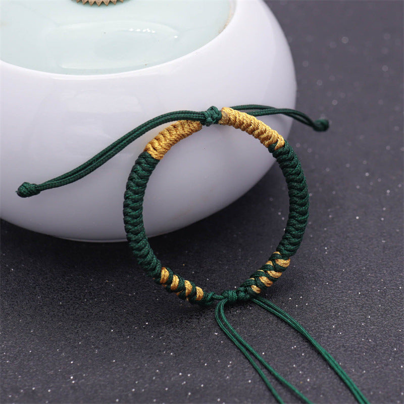 Carrying Strap Matching Red Rope Hand-woven Beads Bracelets