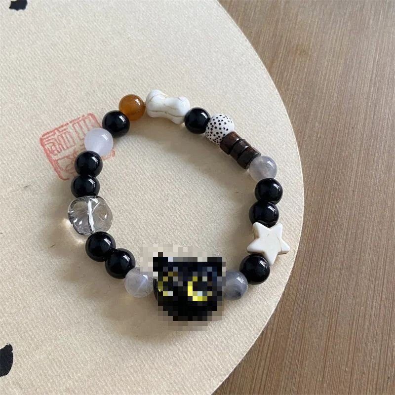 Cute Biscuit Cat Bear Series Niche Bracelets