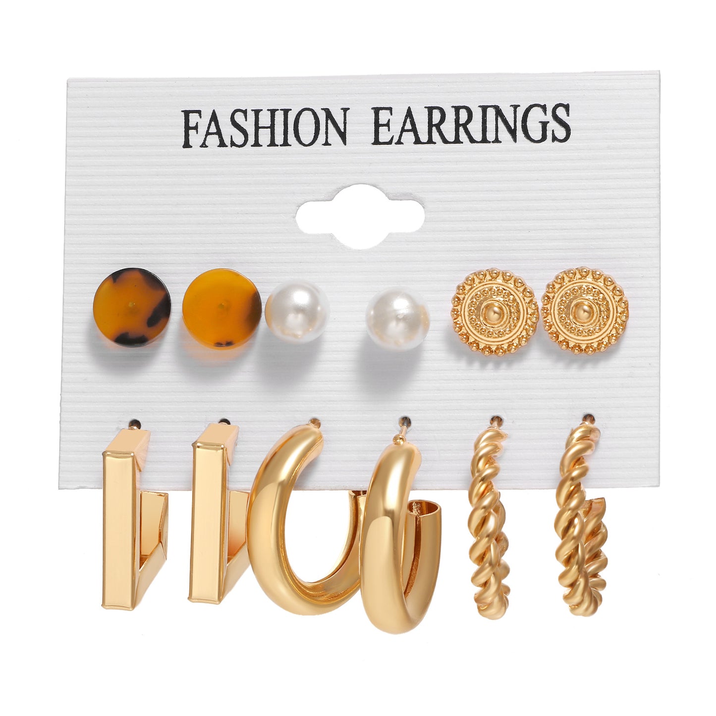 Tassel Butterfly Card Retro Simple Advanced Pearl-studded Pairs Earrings