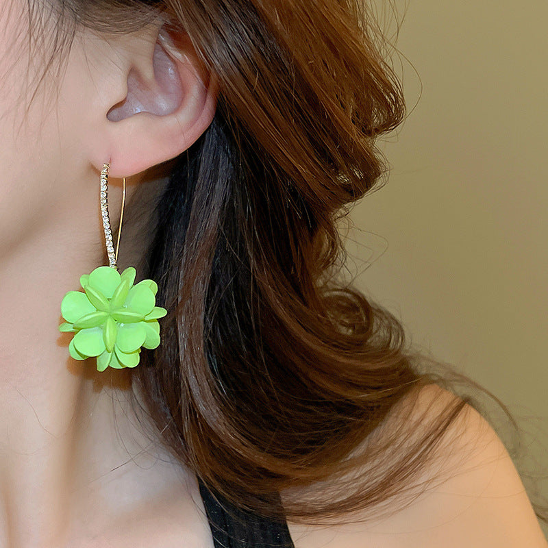 Ear Hook Fresh Delicate Light Luxury High-grade Design Sense Rings
