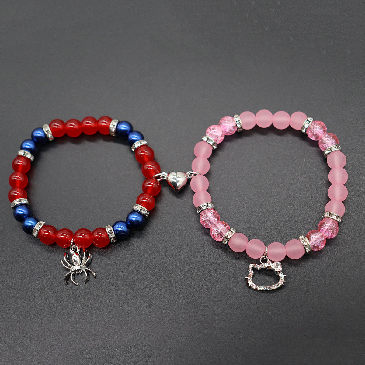 Men's Beaded Moon Sun Love Magnetic For Bracelets