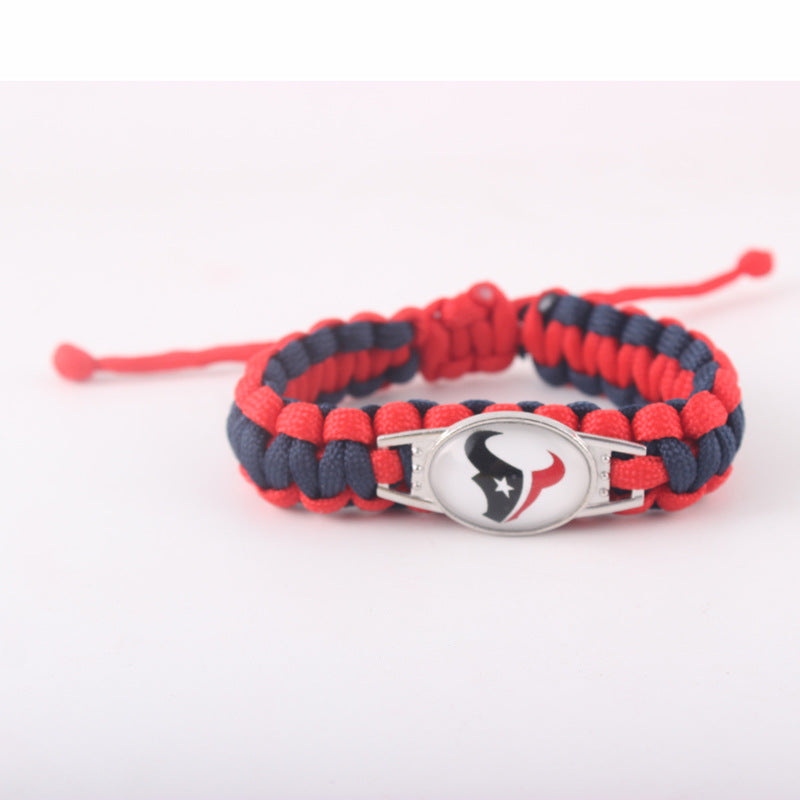 Rugby Team Adjustable Steelers Denim Pirate Bracelets