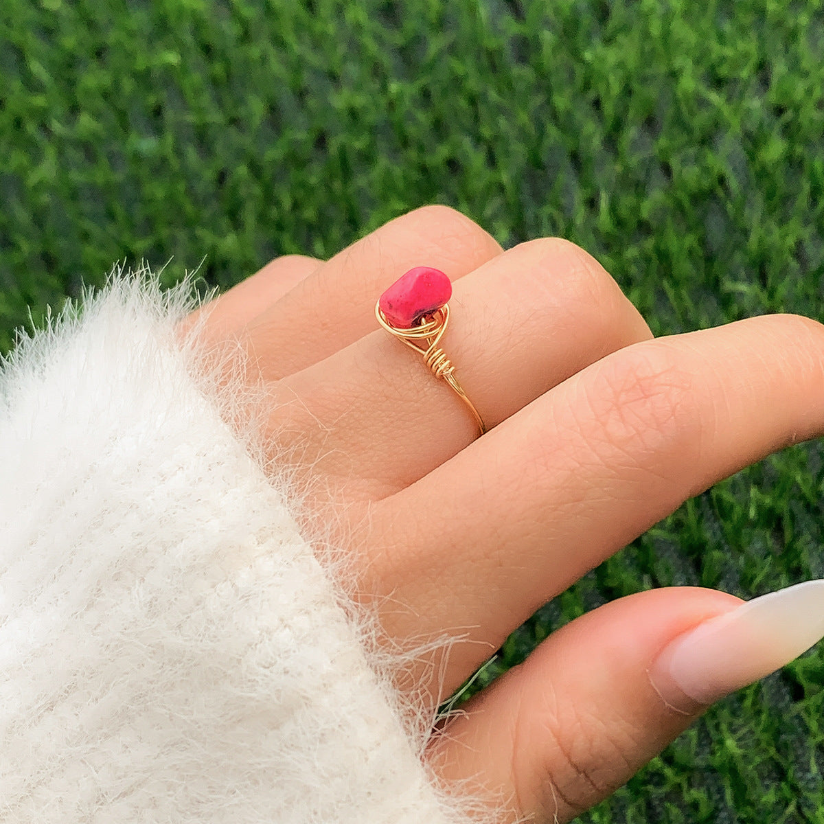 Ornament Retro Aloofness Style Hip Hop Cool Knuckle Niche Rings