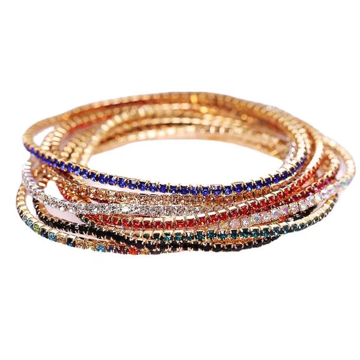 Elegant High-grade Light Luxury Crystals Handmade Bracelets