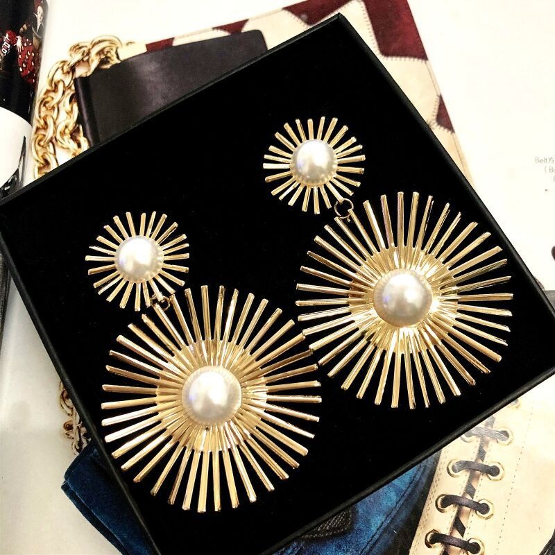 Women's Sier For Trendy Summer Simple Compact Earrings