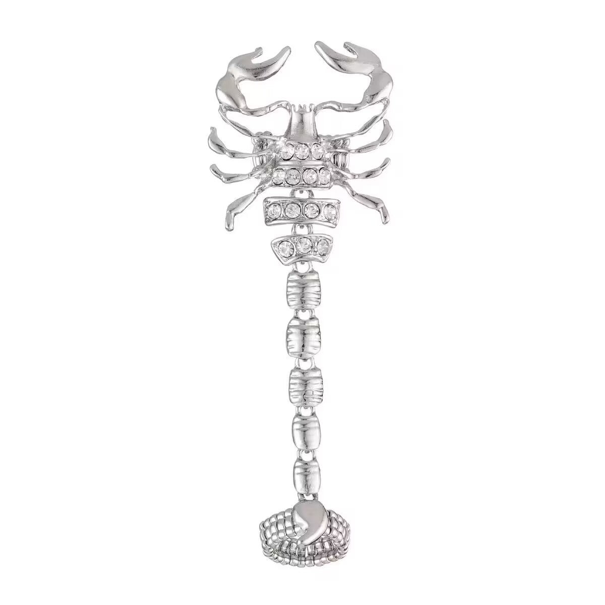 Chain Female Hip Hop Punk Exaggerated Elastic Rings