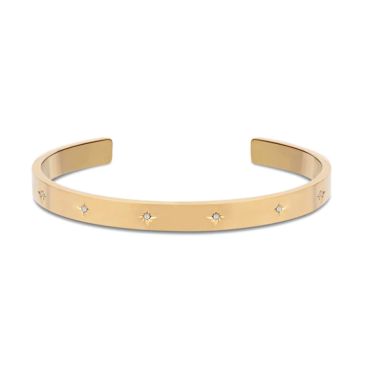 Titanium Steel Micro Inlaid Zircon Combined Bracelet