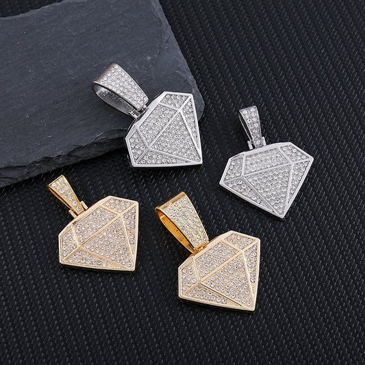 Alloy Diamond Fashion Hip Hop Exaggerating Necklaces