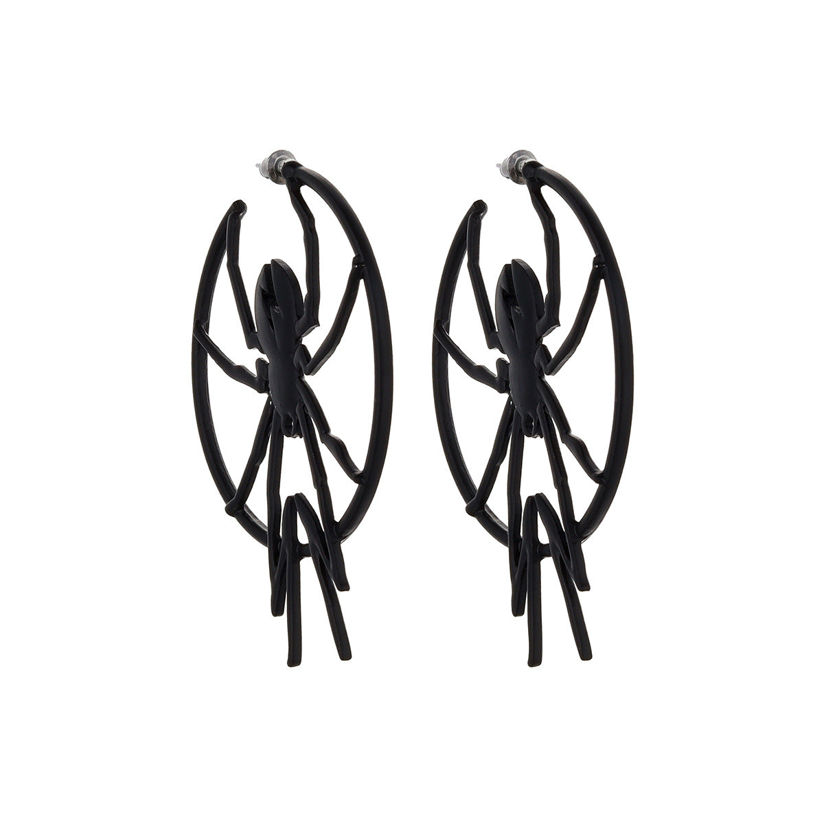 Niche Style Halloween Spider Personality Design Horror Earrings