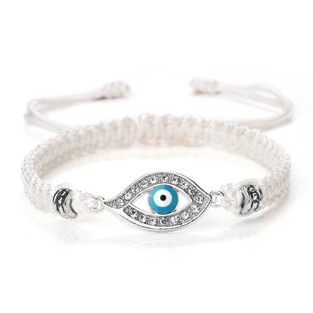 Devil's Eye Starry Eyes Woven Couple Bracelet