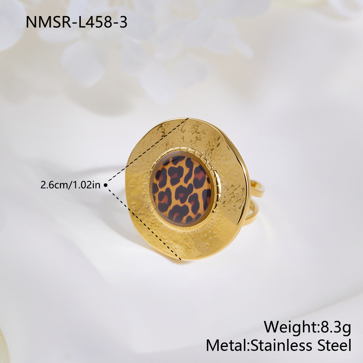 Stainless Steel Style Leopard Print Hot Necklaces
