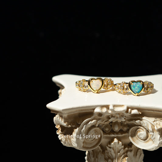 Retro Minority French Elegant Delicate Imitation Rings