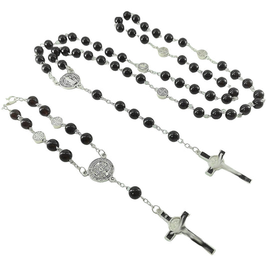 Geometric Imitation Pearl Long Sweater Decorations Jewelry Set
