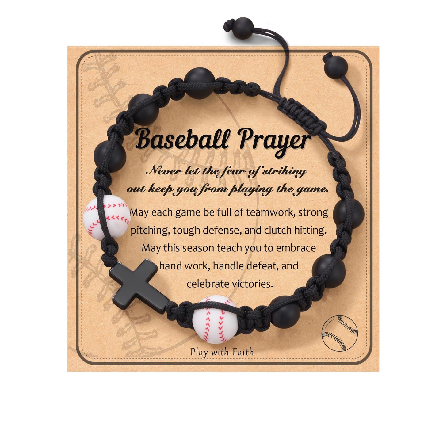 Sports Hand-woven Gift Volleyball Football Baseball Bracelets