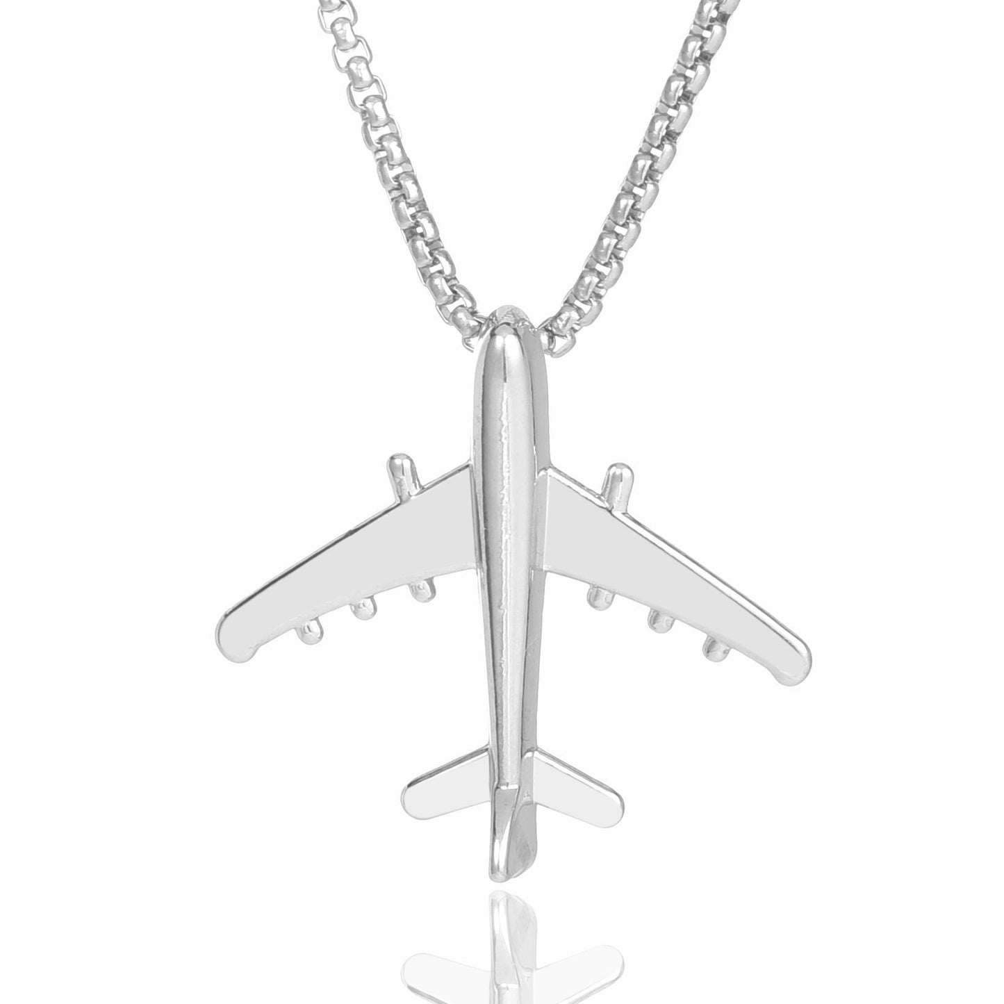Women's & Men's Hip Hop Aircraft Retro Easy Matching Necklace