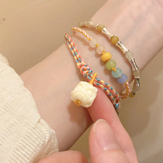 Children's Boat Festival Colorful Rope Hand Weaving Mall Store Gift Colored Bracelet