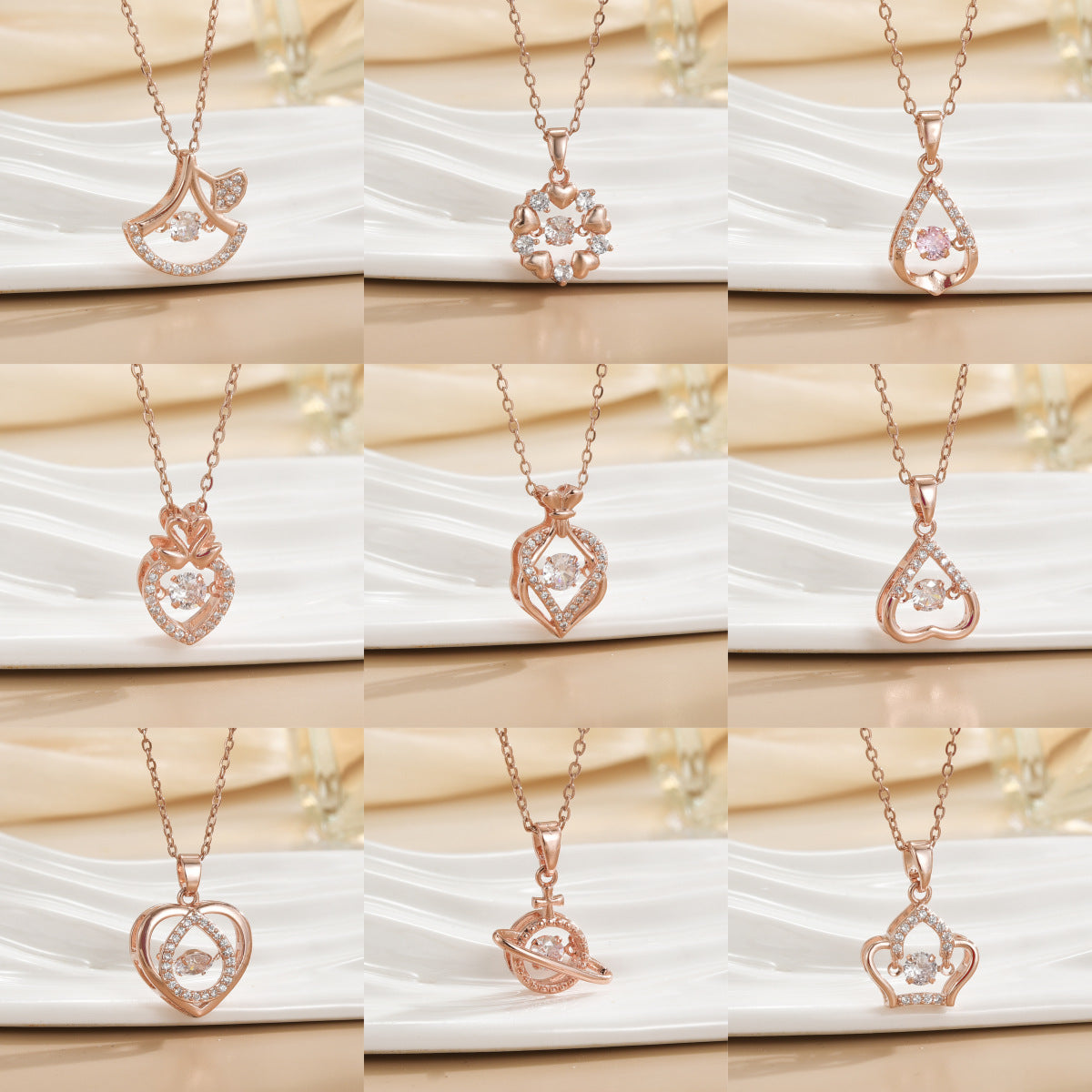 Women's Fading Smart For Simple Graceful Clover Clavicle Chain Niche Necklaces