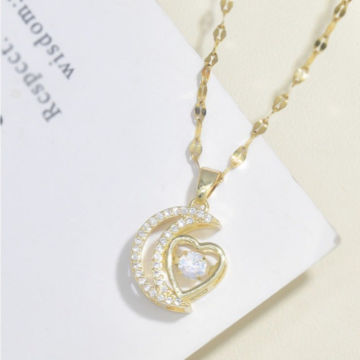 Women's Temperament Gorgeous Full Diamond Fashion Clavicle Necklaces