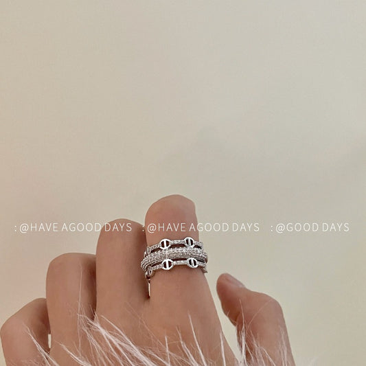 Women's Personalized Cold Style Index Finger Affordable Luxury High-grade Minority Rings