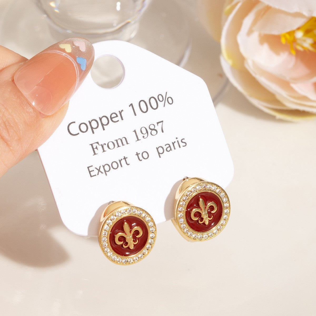 Commuter Simple Personalized Party Niche Design Earrings