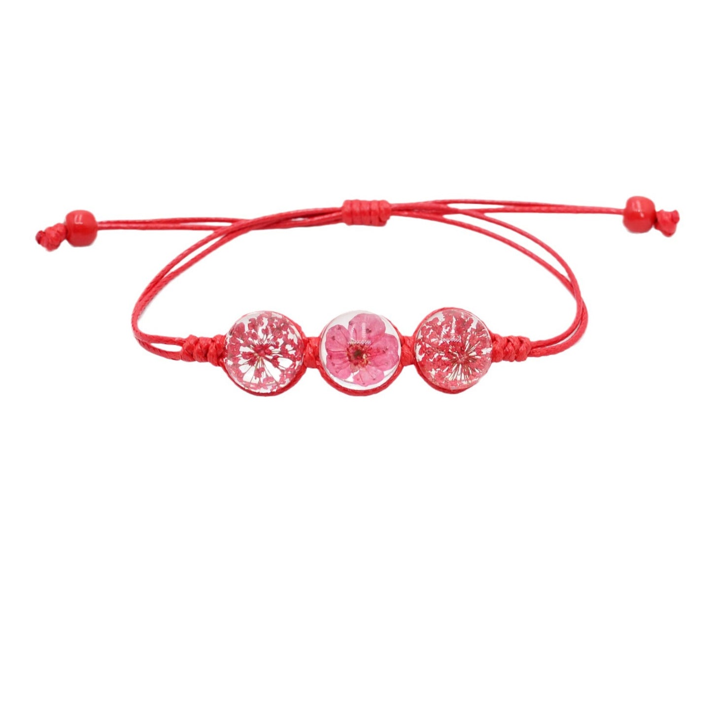 Cherry Blossom Red Rope Hand Weaving Bracelets