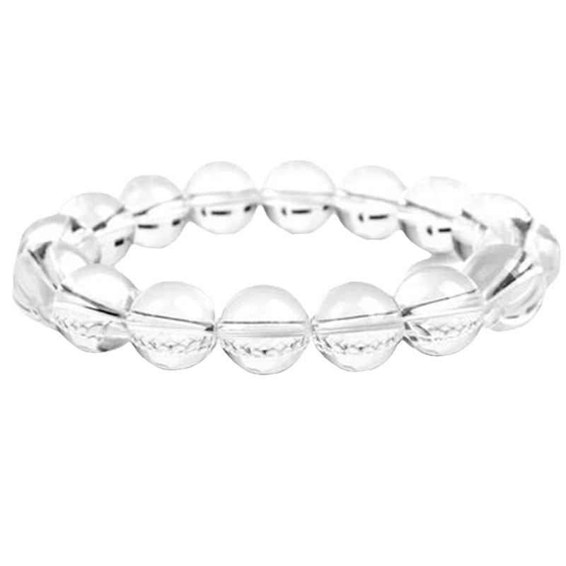 Women's & Men's Natural White Crystal Fashion Completely Pure Bracelets