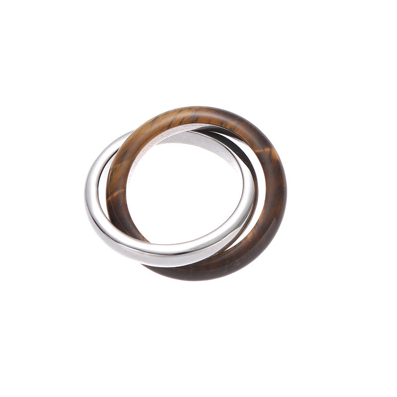 Women's & Men's Unique Design Light Luxury Exquisite Neutral Rings