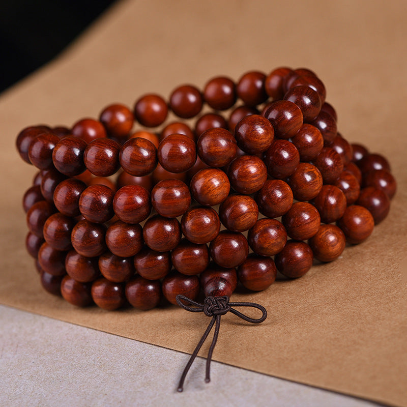Rosary Red Sandalwood Old Materials High Density Bracelets