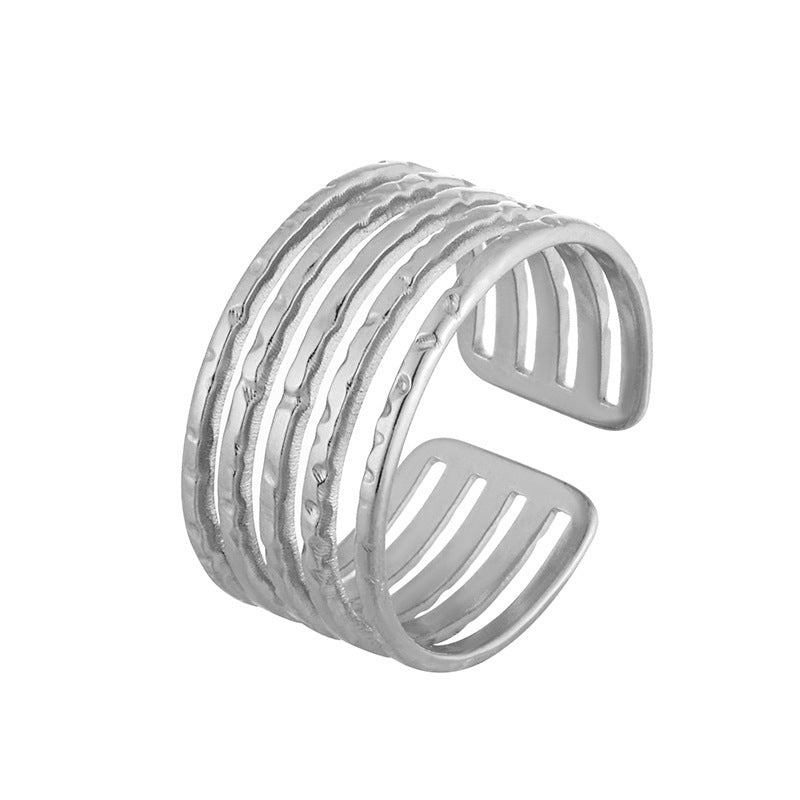 Women's Style High Sense Commuter Open Creative Rings