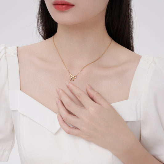 Women's Titanium Steel For Design Accessories Simple Necklaces