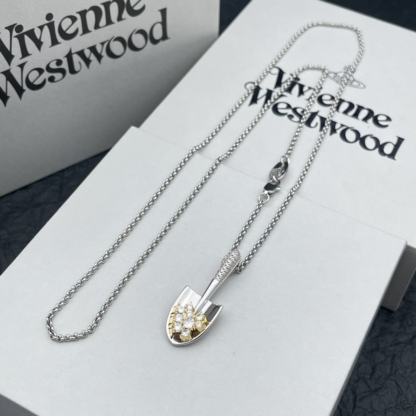 Light Luxury High-grade Feeling Micro Inlaid Zircon Niche Design Necklaces