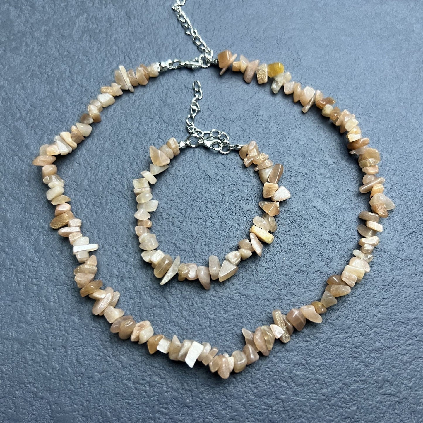 Crystal Irregular Gravel Clavicle Chain Creative Necklaces