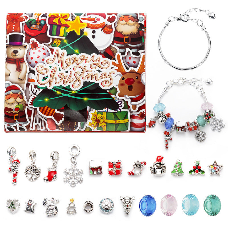 Christmas Jewelry Gift Box Blind Countdown Bracelets