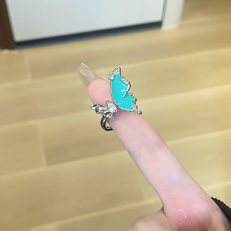 The Debris Series Gradient Female Design Rings