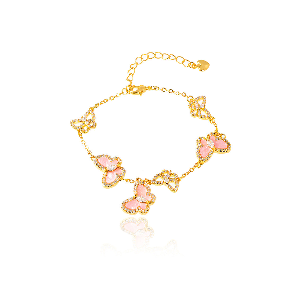 Luxury High-grade Butterfly Design Exquisite Cute Refreshing Bracelet