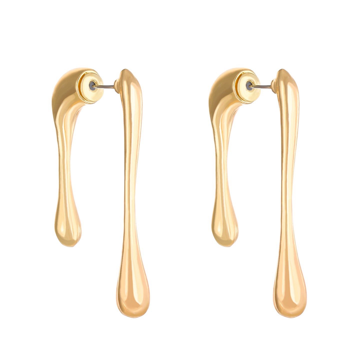 Line Water Drop Small Jewelry Fashion Earrings