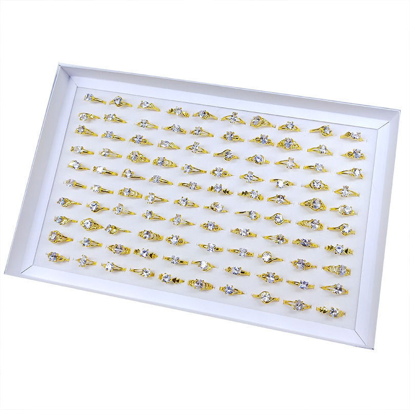 Clip Crystal Zircon Hand Jewelry Claw Rings