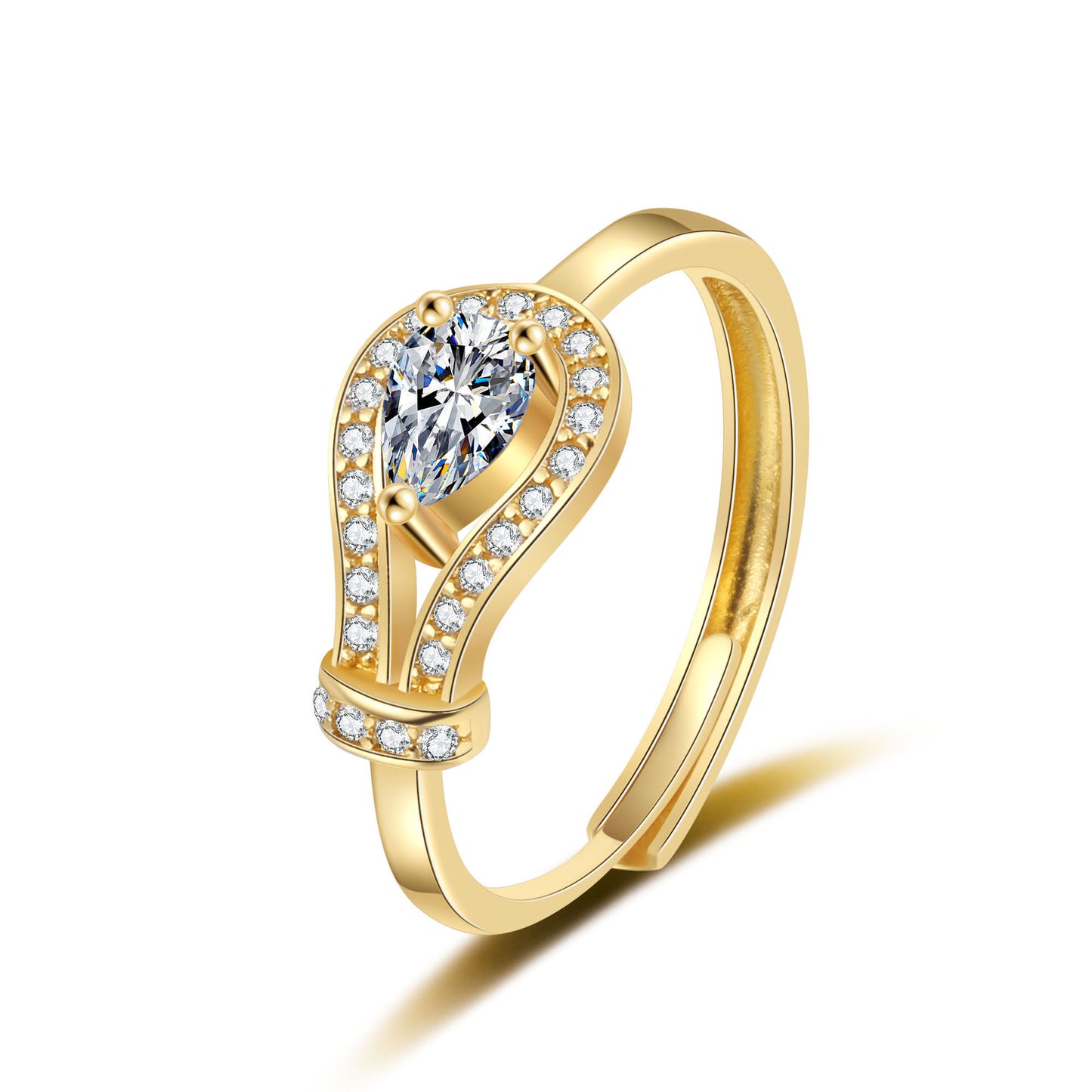 Affordable Luxury Fashion Inlaid Zircon Female Rings
