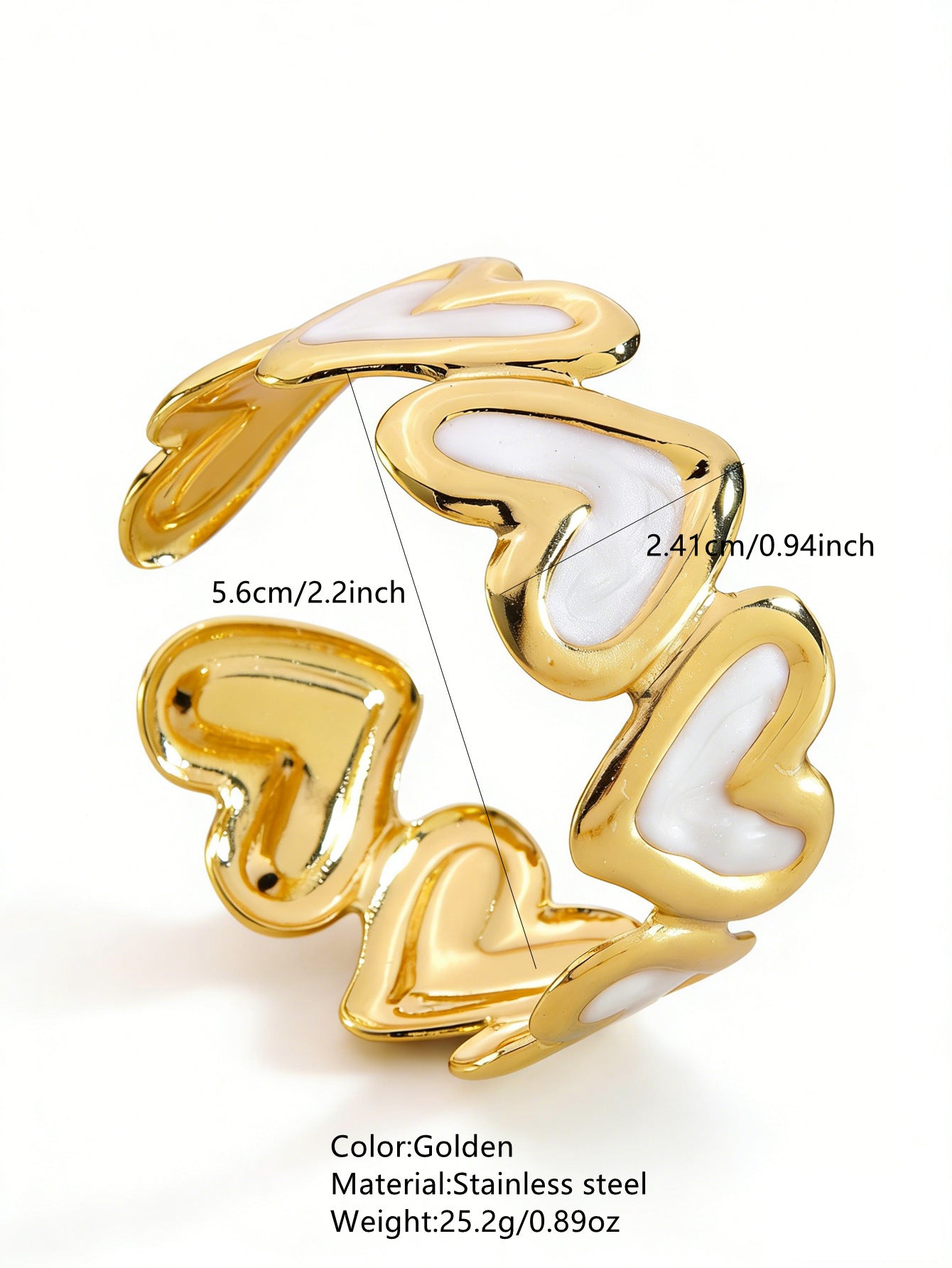 Steel Oil Dripping Cherry Special Interest Light Luxury Flowers Openings Bracelet