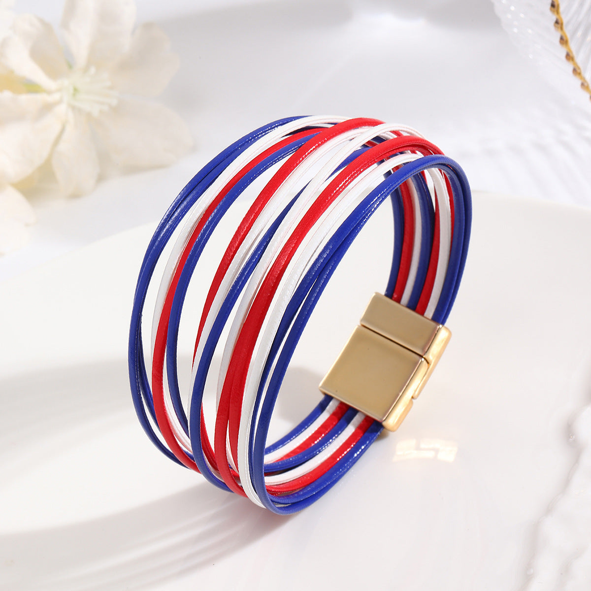 Women's Versatile Bohemian Wristband Leather Fashion Bracelets